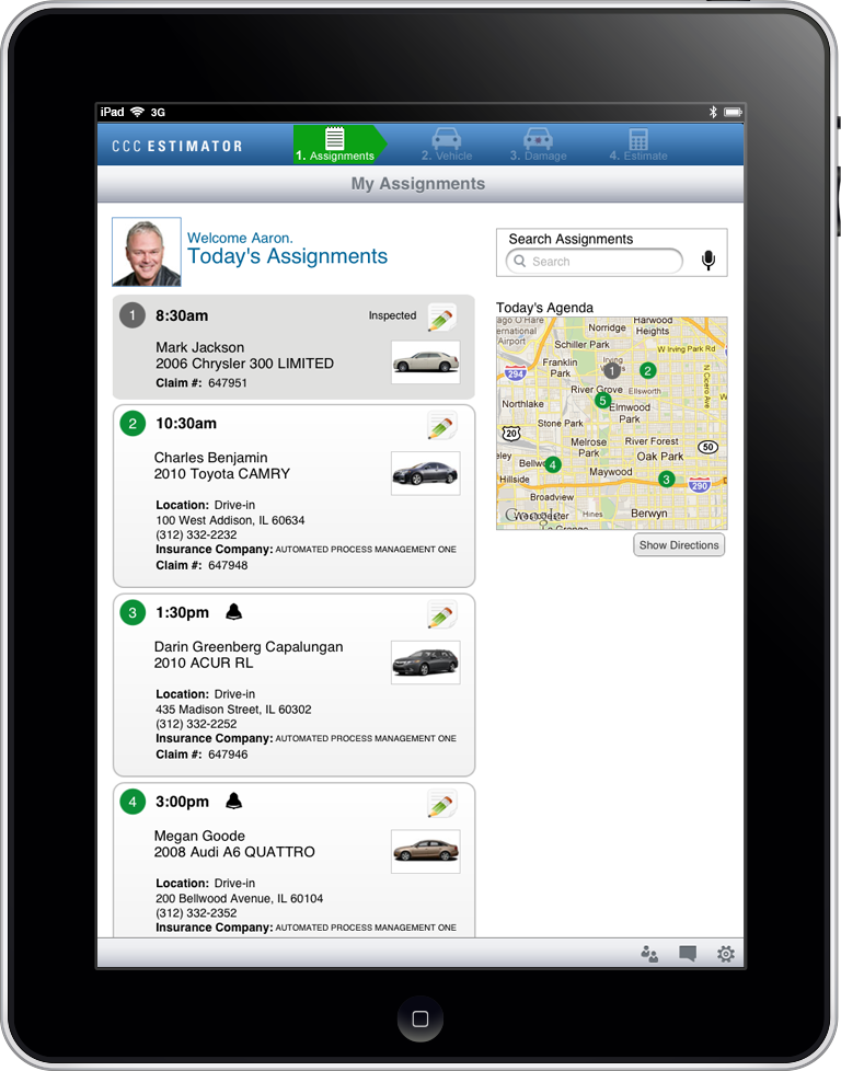 Estimating iPad Prototype