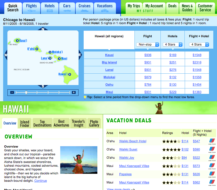 Hawaii screen shot