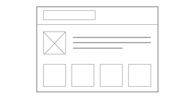 Wireframe graphic